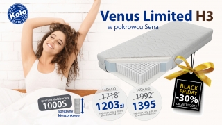 Materac Venus Limited H3 z rabatem -30%